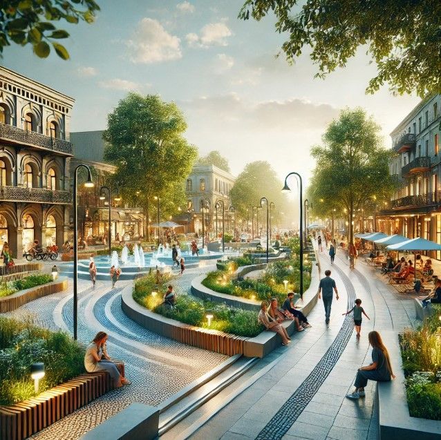 Imagen dividida que muestra la mitad izquierda